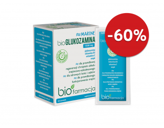bioGLUCOSAMINE MARINE 1500 mg 20 pak.